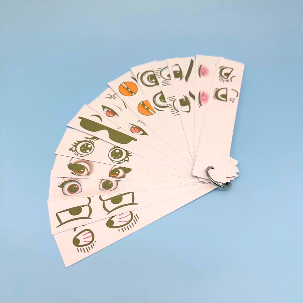 14-Piece Set of Funny Eye Designs for Pets