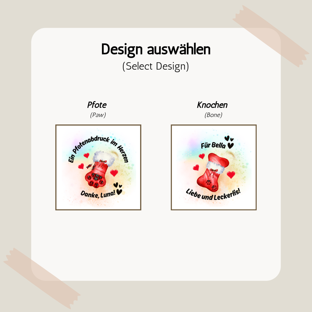 Personalized Ceramic Coffee Mug - Christmas Design (330mL / 11oz)