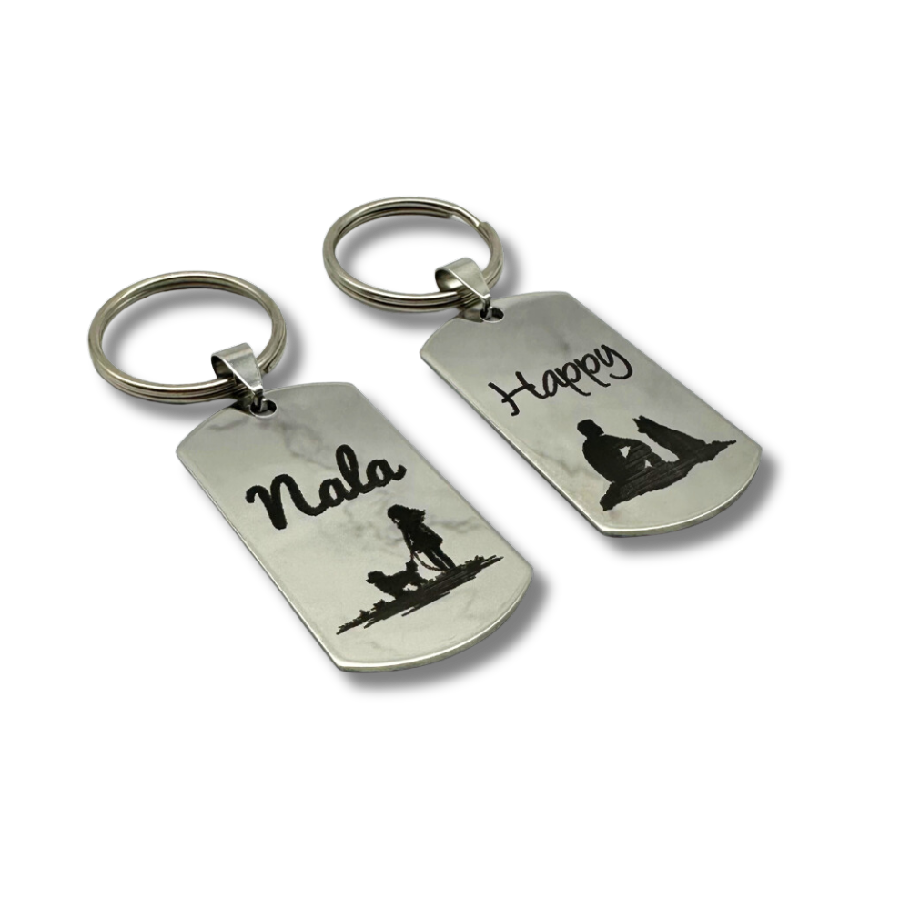 Shield Shaped Stainless Steel Pet Tag - Custom Engraved Name Tag for Dogs