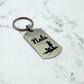 Shield Shaped Stainless Steel Pet Tag - Custom Engraved Name Tag for Dogs