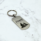 Shield Shaped Stainless Steel Pet Tag - Custom Engraved Name Tag for Dogs