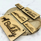 Wood Name Tag with Engraving for Dogs and Cats