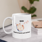 Personalisierte Keramik Kaffeetasse - Schlafendes-Haustier-Design (330mL / 11oz)